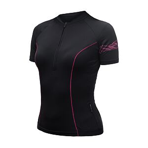 SENSOR COOLMAX ENTRY tricou de damă cu mâneci scurte negru adevărat