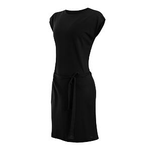 SENSOR MERINO ACTIVE rochie de dama neagra