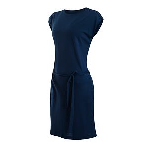 SENSOR MERINO ACTIVE rochie de dama de un albastru intens