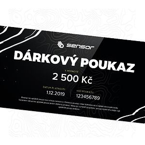 Dárkový poukaz na 2 500 Kč