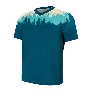 SENSOR HELIUM tricou bărbătesc cu mânecă scurtă safir/copaci