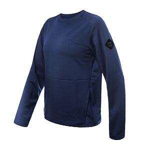 SENSOR MERINO UPPER traveller hanorac de damă albastru adânc