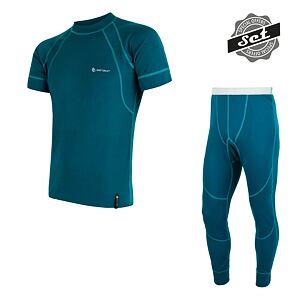 SENSOR SET DOUBLE FACE mânecă scurtă + pantaloni bărbați