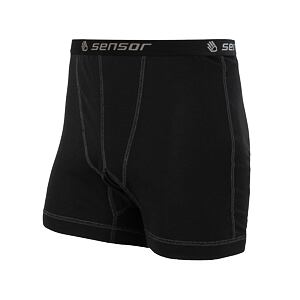 SENSOR DOUBLE FACE pantaloni scurți pentru bărbați negri