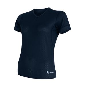 SENSOR COOLMAX AIR tricou de damă cu mânecă scurtă albastru intens