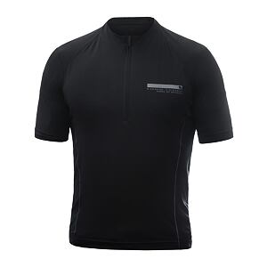 SENSOR COOLMAX ENTRY tricou bărbătesc cu mâneci scurte negru adevărat