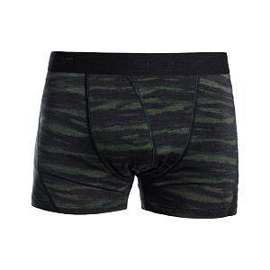 SENSOR MERINO IMPRESS pantaloni scurți bărbați negru/batik