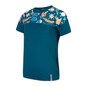 SENSOR COOLMAX IMPRESS tricou cu maneca scurta pentru copii safir/tatuaj baieti