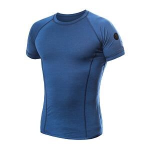 SENSOR MERINO AIR tricou barbatesc cu maneca scurta, albastru inchis