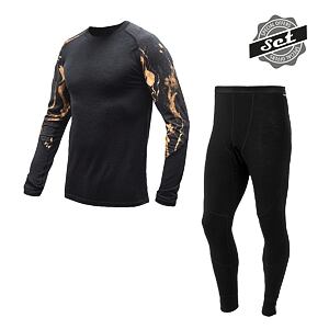 SENSOR SET MERINO IMPRESS mânecă lungă + pantaloni bărbați