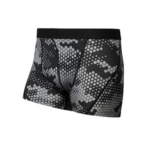 SENSOR MERINO IMPRESS pantaloni scurți bărbați negru/fagure