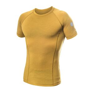 SENSOR MERINO AIR tricou bărbați cu mânecă scurtă muștar