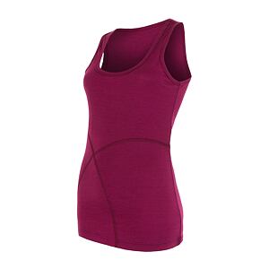 SENSOR MERINO ACTIVE tricou de damă lilla
