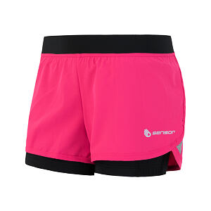 SENSOR TRAIL pantaloni scurți de damă roz/negru