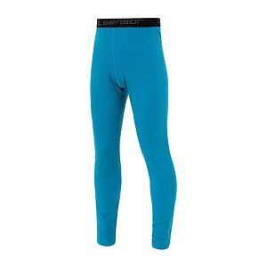 SENSOR MERINO DF lenjerie pentru juniori albastru