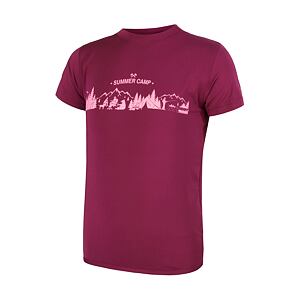 SENSOR COOLMAX FRESH PT CAMP cămașă UV pentru copii mâneci scurte violet