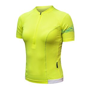 SENSOR COOLMAX ENTRY tricou dama cu maneca scurta galben neon