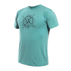 SENSOR COOLMAX TECH COMPASS tricou bărbătesc cu mânecă scurtă mentă