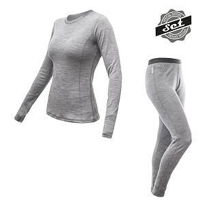 SENSOR SET Merino Bold mânecă lungă + pantaloni de damă