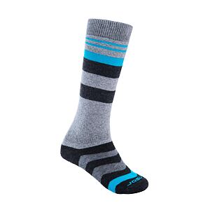 SENSOR SOSETI SLOPE MERINO gri/negru/turcoaz