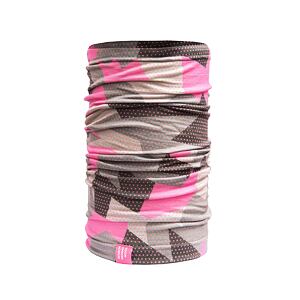 SENSOR TUBE MERINO IMPRESS eșarfă multifuncțională roz/camo