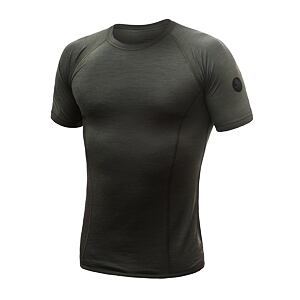 SENSOR MERINO AIR tricou bărbătesc cu mânecă scurtă verde olive