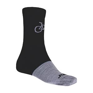 SENSOR SOSETI TOUR MERINO negru/gri