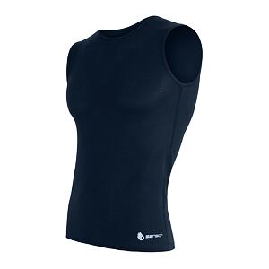SENSOR COOLMAX AIR cămașă fără mâneci pentru bărbați de un albastru intens