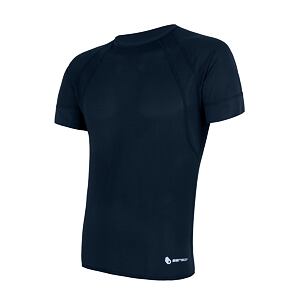 SENSOR COOLMAX AIR tricou bărbătesc cu mânecă scurtă albastru intens