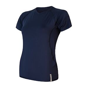 SENSOR COOLMAX TECH tricou de damă cu mânecă scurtă albastru intens