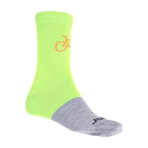 SENSOR ȘOSETE TOUR MERINO verde/gri