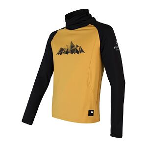 SENSOR COOLMAX THERMO MOUNTAINS hanorac bărbați muștar/negru