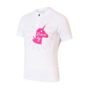 SENSOR COOLMAX ENTRY tricou copii maneca scurta alb ca zapada Unicorn