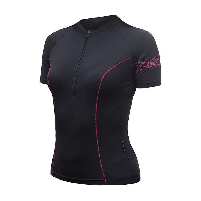 SENSOR COOLMAX ENTRY tricou de damă cu mâneci scurte negru adevărat