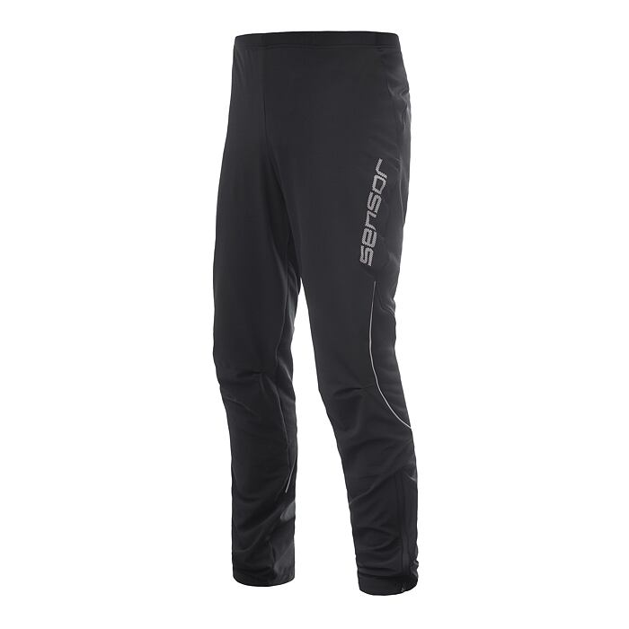 SENSOR PROFI pantaloni lungi pentru bărbați negri