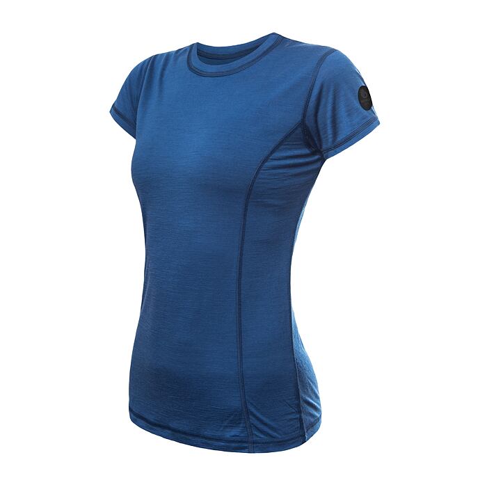 SENSOR MERINO AIR tricou dama cu maneca scurta, albastru inchis