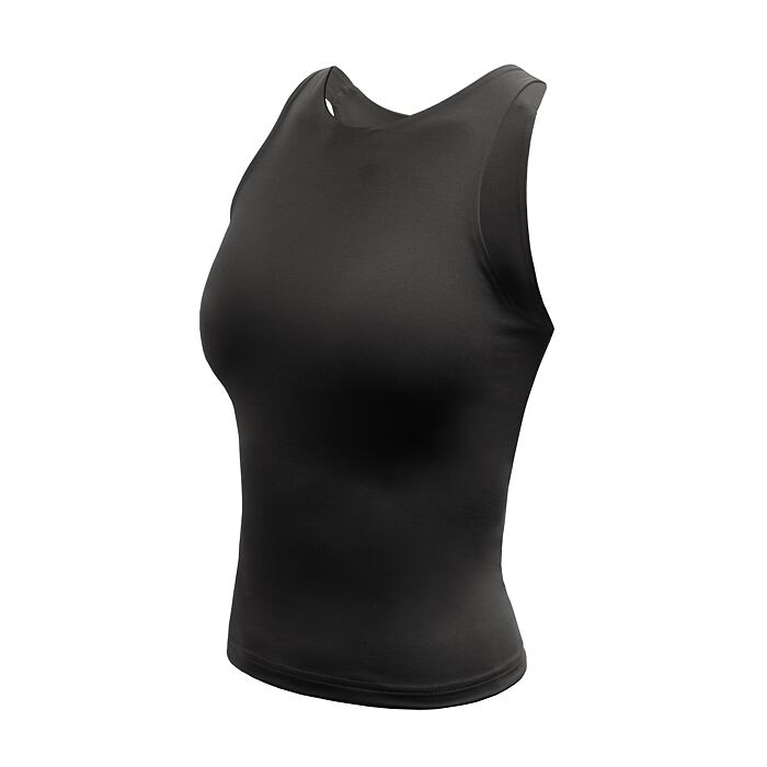 SENSOR INFINITY ECO crop top damă negru adevărat