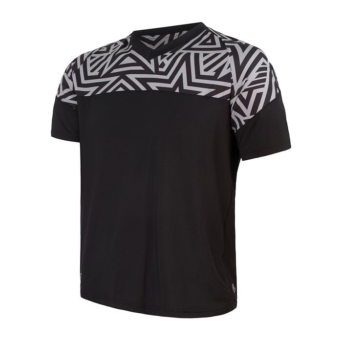 SENSOR HELIUM tricou bărbătesc cu mânecă scurtă negru/stele