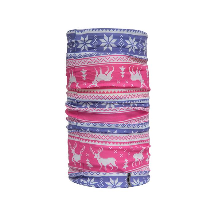 SENSOR TUBE PATTERN CARIBOU eșarfă pentru copii multifuncțională multicoloră