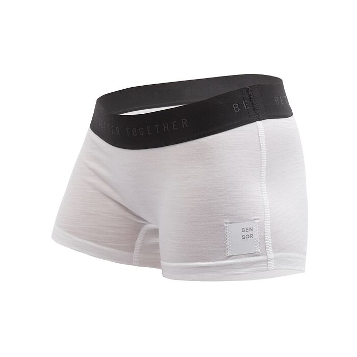 SENSOR MERINO CORDURA chiloți de damă cu chiloți albi