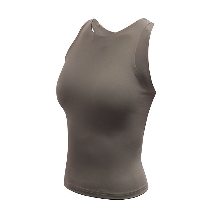 SENSOR INFINITY ECO crop top dama gri piatra