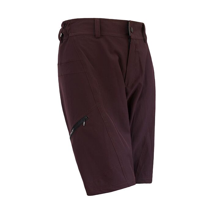 SENSOR HELIUM pantaloni de damă cu inserție de ciclism scurte largi roșii