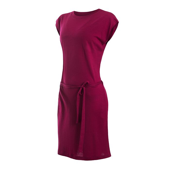 SENSOR MERINO ACTIVE rochie de dama liliac