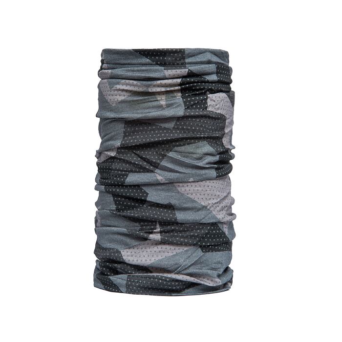 SENSOR TUBE MERINO IMPRESS šátek multifunkční černá/camo