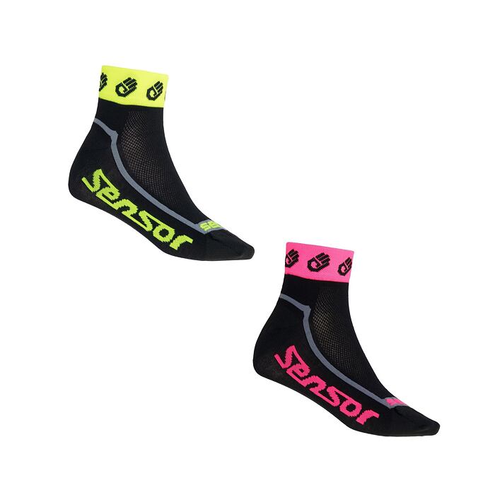 SENSOR SOSETI 2-PACK RACE LITE SMALL HANDS reflex galben-roz - 1/2