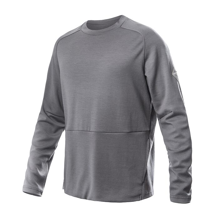 SENSOR MERINO UPPER traveller hanorac barbatesc gri