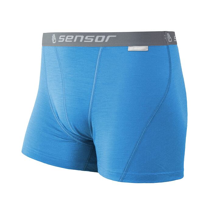 SENSOR MERINO ACTIVE pantaloni scurți pentru bărbați albaștri