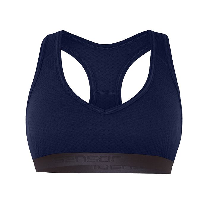 SENSOR MERINO DF sutien de dama albastru intens