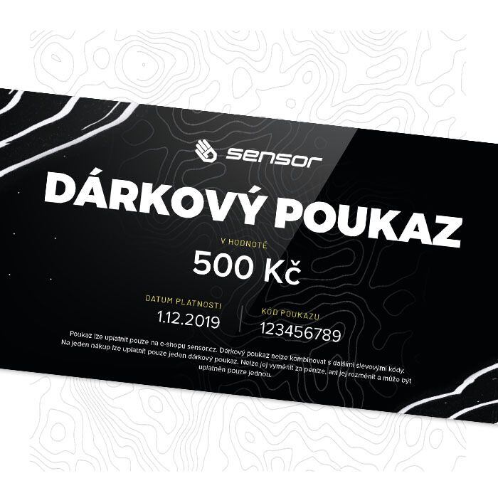Dárkový poukaz na 500 Kč