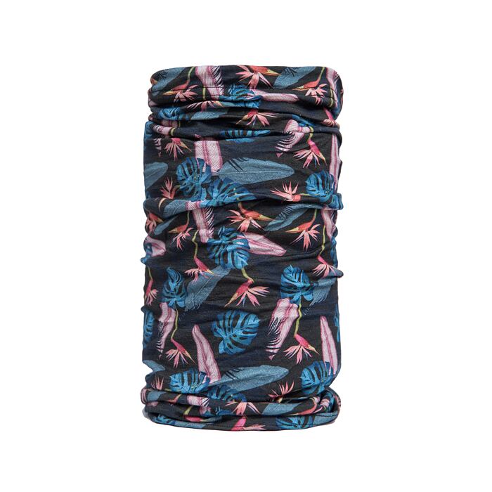 SENSOR TUBE MERINO IMPRESS fular multifunctional negru/floral